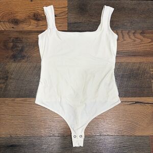 White Wild Fable Body Suit